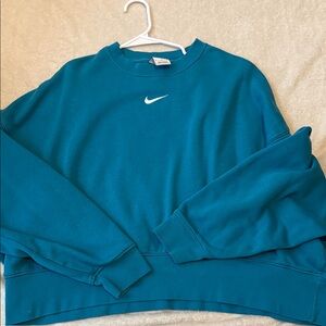 Nike Turquoise Crewneck Sweatshirt